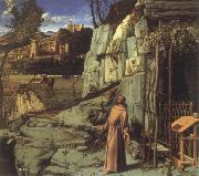 Giovanni Bellini st.francis in ecstasy oil